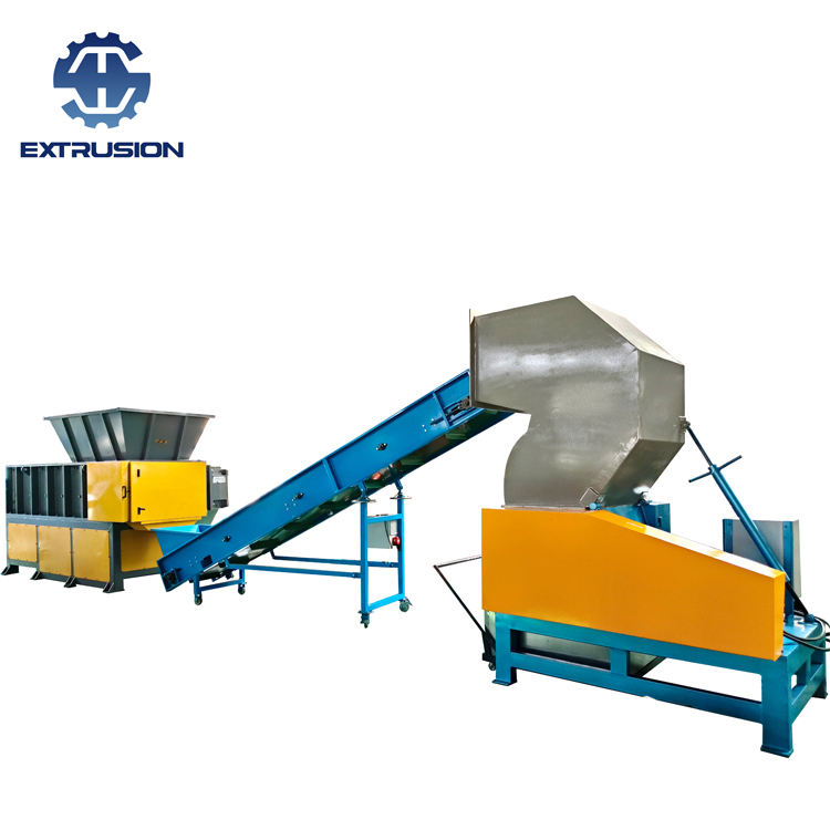 Zweistufiger Einzelschraub-Extruder für PVC-Kabel-Recycling-Pelletisierung
