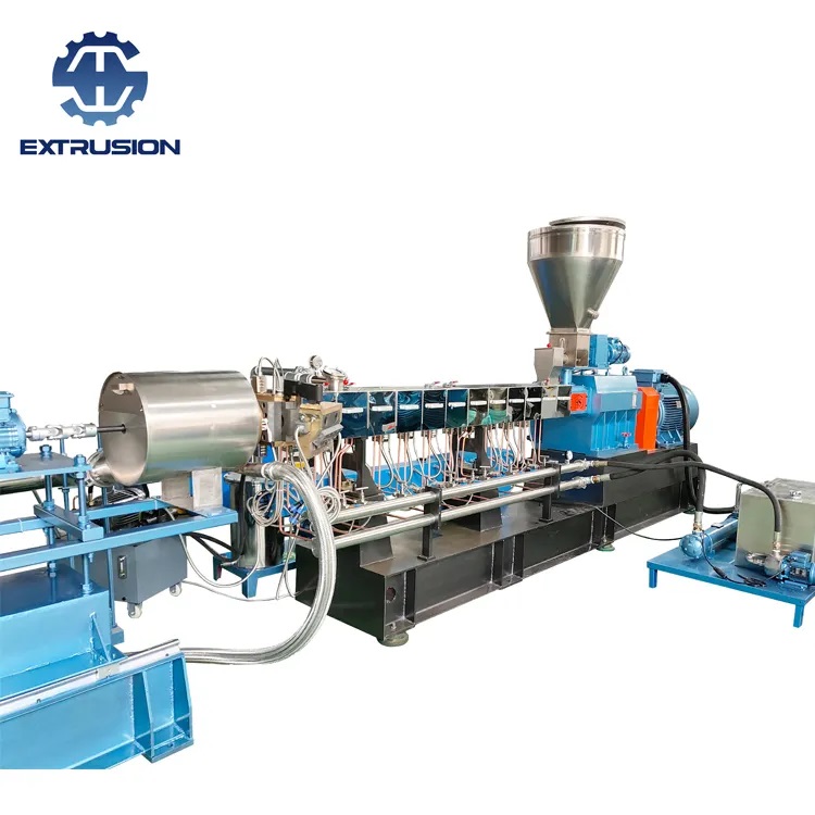 2017 Neues Produkt TSH-75B Parallel gleichläufiger Doppelschneckenextruder