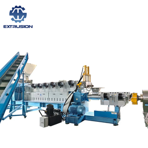 Zweistufiger Einzelschraub-Extruder für PVC-Kabel-Recycling-Pelletisierung