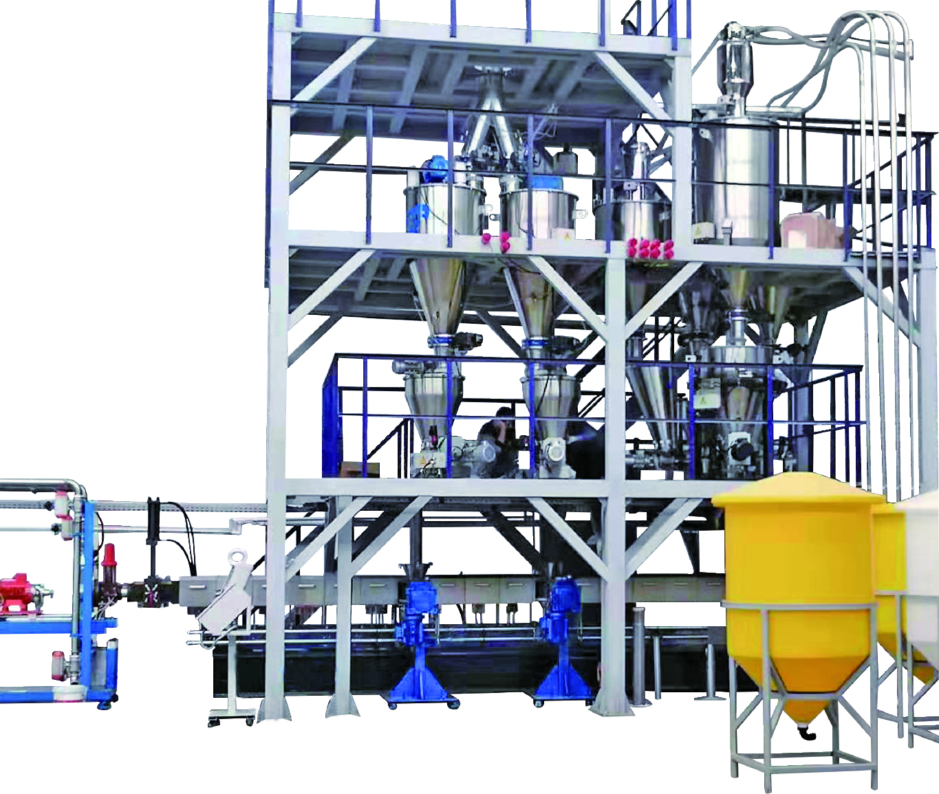 Extruderzuf&uuml;hrung