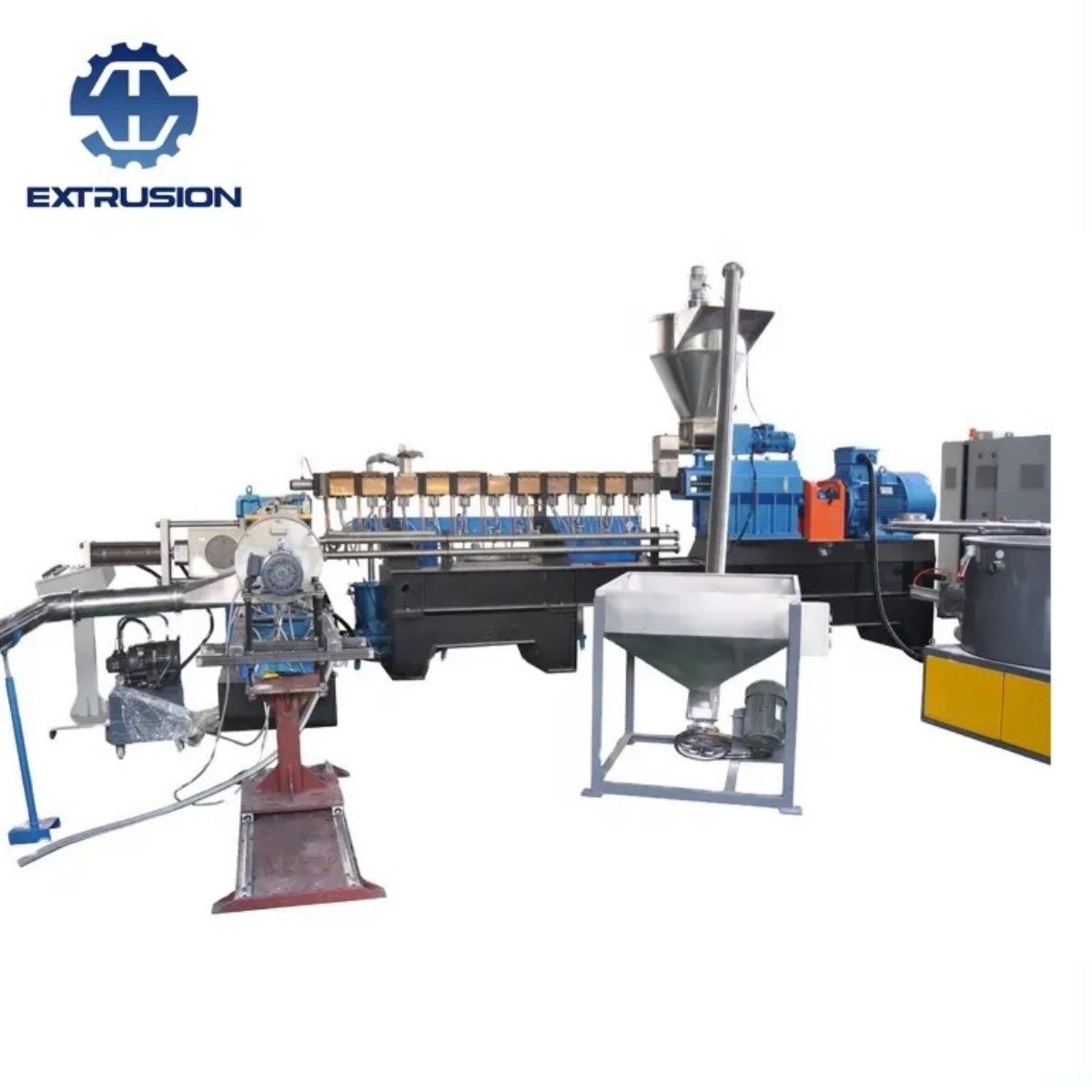 PVC-Compound-Doppelschneckenextruder für Kabelabdeckungen/PVC-Recycling-Extruder