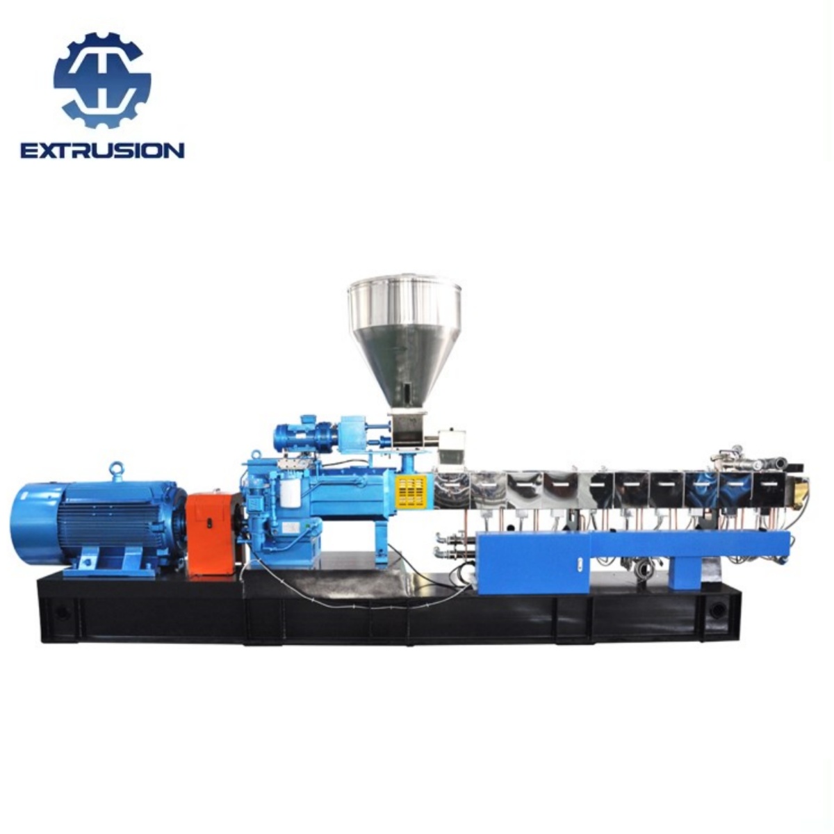 PE+Talkumpuder Wassergekühlter Doppelschnecken-Compound-Extruder