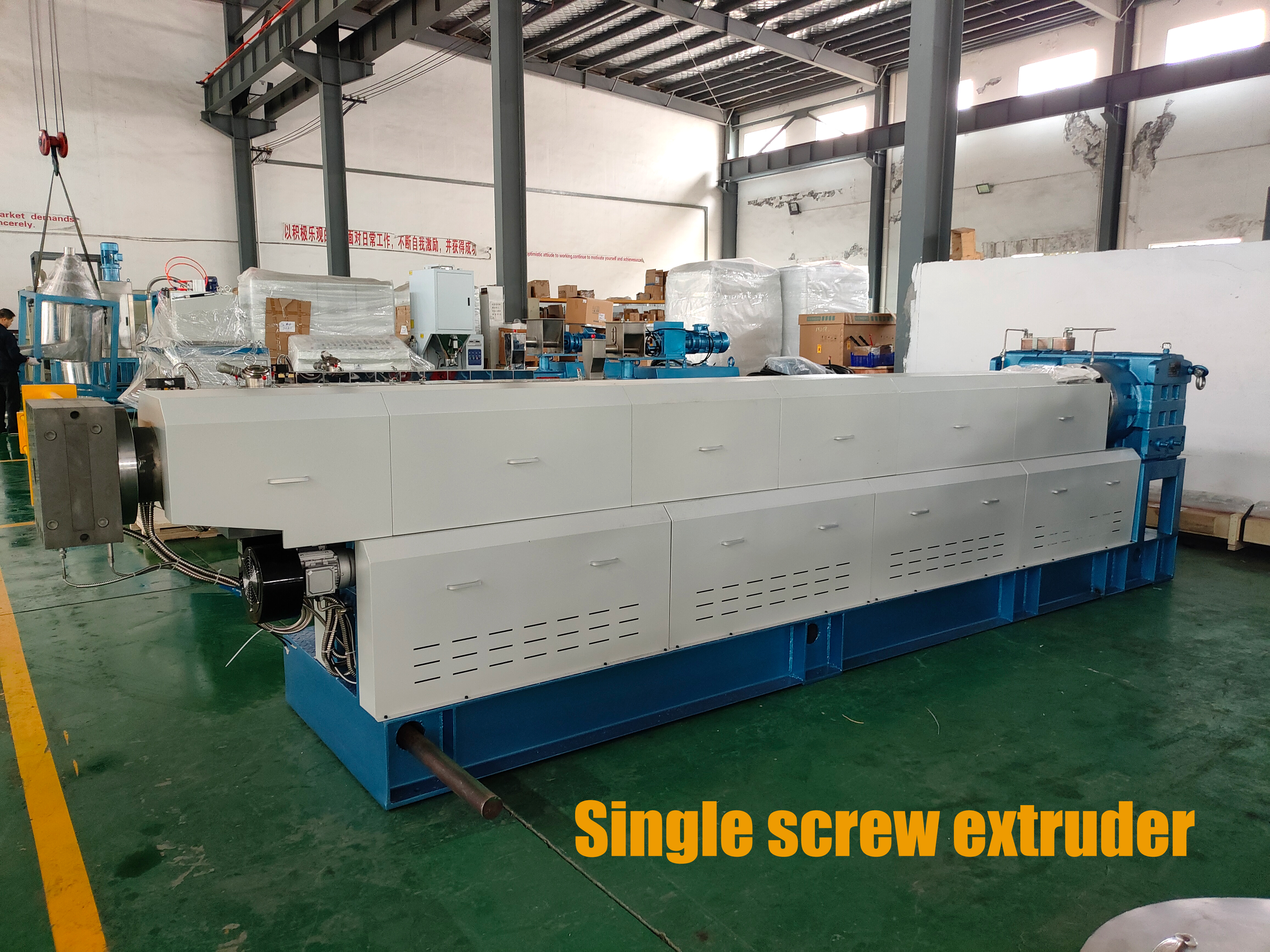 Einzelschraub -Extruder