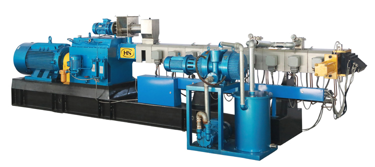 Twin Screw Extruder for PET Bottle Recycling Twin Screw -Extruder für Pet Bottle Recycling