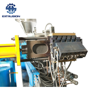 Extrudermaschine zur Herstellung von Pellets aus recyceltem Material