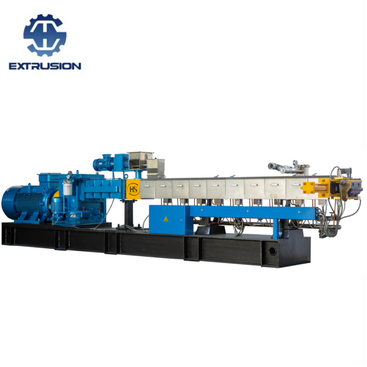 Holzkunststoff -Verbundgranulat Twin Screws Compounding Extruder