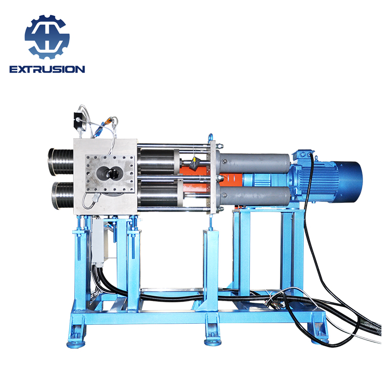 Extrusionslinie zur Herstellung von thermoplastischem Elastomerkautschuk mit Heißschmelzfunktion