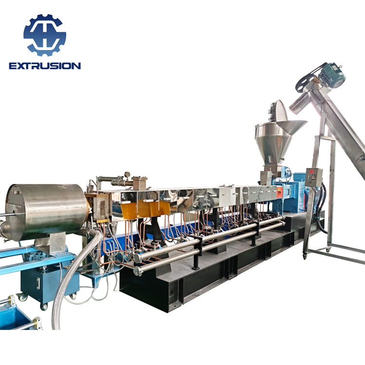 Kunststoff-Extruder-Wasserring-Pelletierlinie