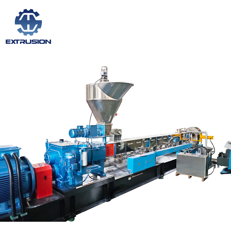 TSE-95D Doppelschneckenextruder zur Herstellung von kurzglasfaserverstärktem Kunststoffgranulat