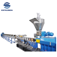 Doppelschneckenextruder im Sonderdesign für die Herstellung von Hundeleckerlis