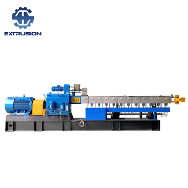 PET + 50% TiO2 Hochfüllungsmasterbatch Twin Screw Extruder -Maschine