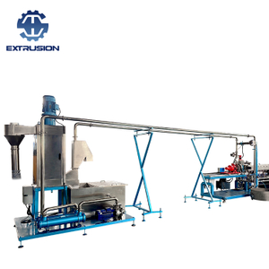 Extrusionslinie zur Herstellung von thermoplastischem Elastomerkautschuk mit Heißschmelzfunktion