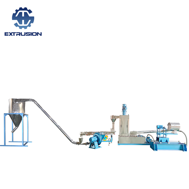 Kunststoff-Extruder-Wasserring-Pelletierlinie