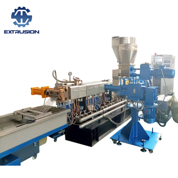 CE-zertifizierter Doppelschneckenextruder aus Nylon und Glasfaserkunststoff 