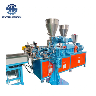 TSE 30 Lab Doppelschneckenextruder Wasserstrang-Pelletierlinie mit Seitenzuführung