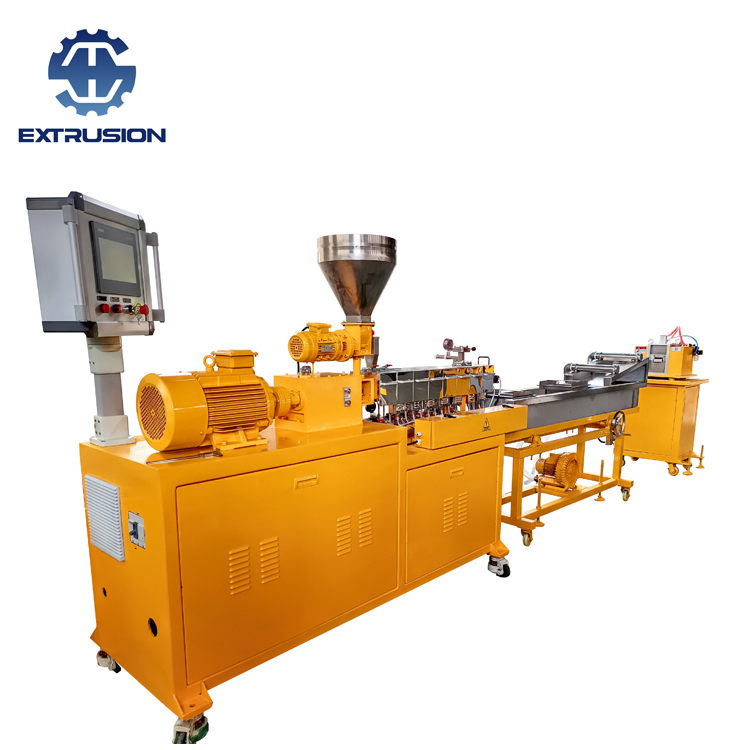 Hochpräziser Extruder im Labormaßstab für die Polymerforschung und Pelletierung