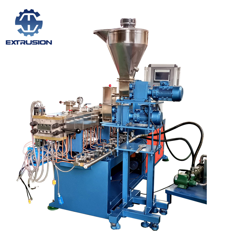 Hochpräziser Extruder im Labormaßstab für die Polymerforschung und Pelletierung